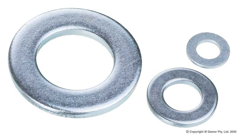 Heavy Duty Zinc Plated Flat Washers